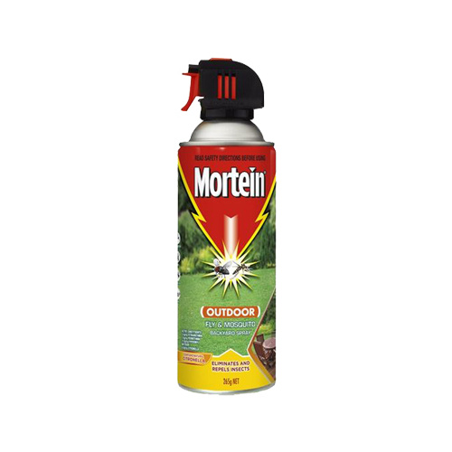 Mortein Outdoor Fly & Mosquito Backyard Spray 265g