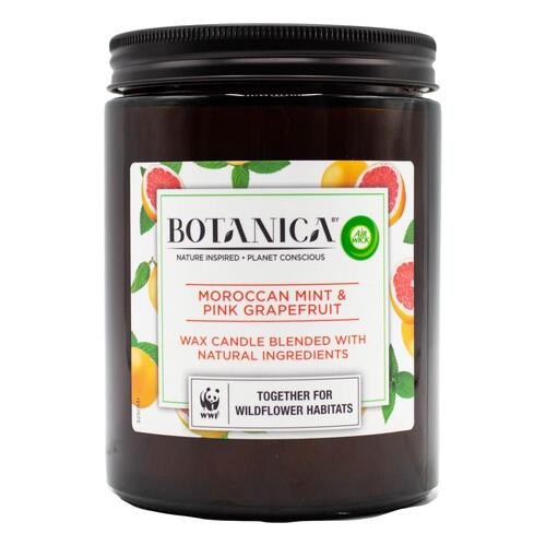 Botanica Candle Moroccan Mint & Pink Grapefruit