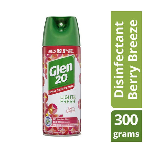Dettol Glen 20 Surface Spray Disinfectant Berry Breeze 300g
