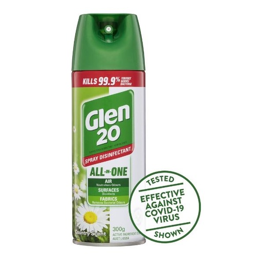Dettol Glen 20 Surface Spray Disinfectant Country Scent 300g