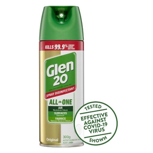Dettol Glen 20 Surface Spray Disinfectant Original Scent 300g
