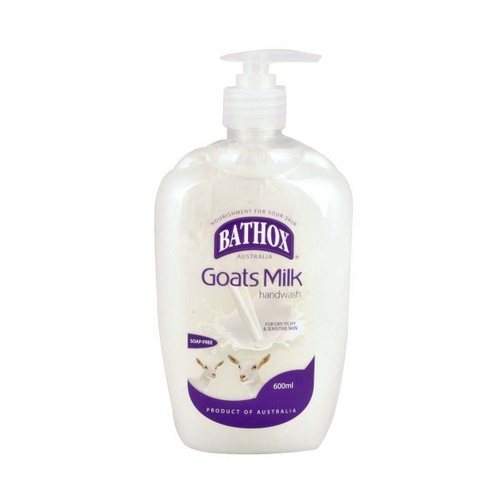 Bathox Handwash Goats Milk 600ml