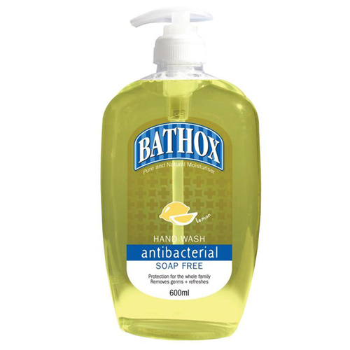 Bathox Handwash Antibacterial Lemon 600ml