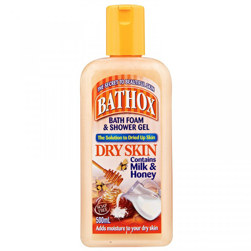 Bathox Shower Gel & Bath Foam Dry Skin 500ml