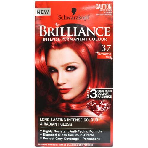 Schwarzkopf Brilliance Hair Colour Creme 37 Hypnotic Red