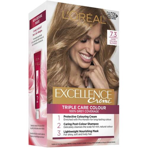 L'Oreal Excellence Creme 7.3 Dark Golden Blonde