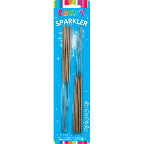 Party Sparklers 12 Pack - Gold