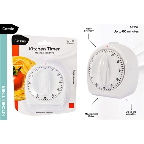 Cassia Digital Kitchen Timer 1pk