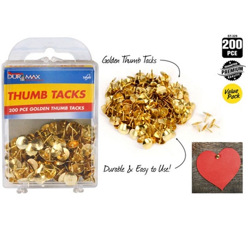 Duramax Thumb Tacks 200pcs