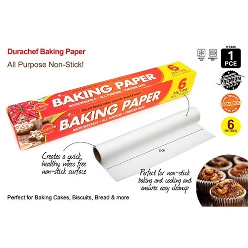 Durachef Baking Paper 6m x 30cm