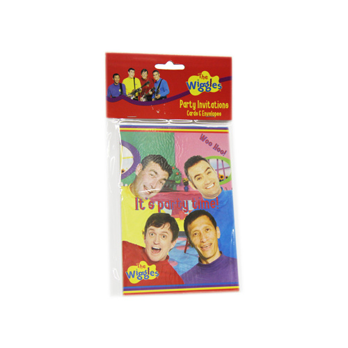 The Wiggles Party Invitations