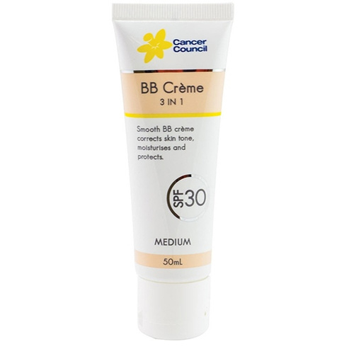 Cancer Council BB Creme 3 in 1 Medium SPF 30 50ml