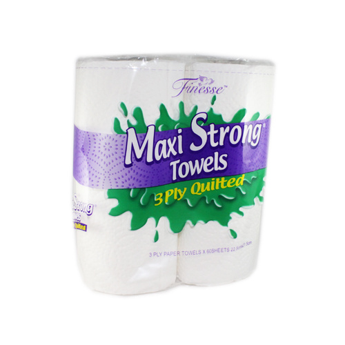 Finesse Maxi Strong Towels 3PLY 2pk