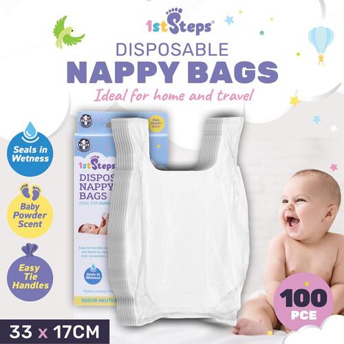 1st Steps Diaper Disposal Bags 100pk