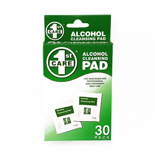 1st Care Alcohol Cleansing Pad 30pk