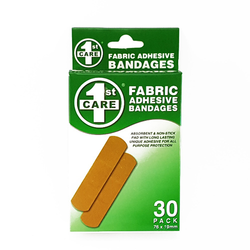 1st Care Fabric Adhesive Bandages 30pk
