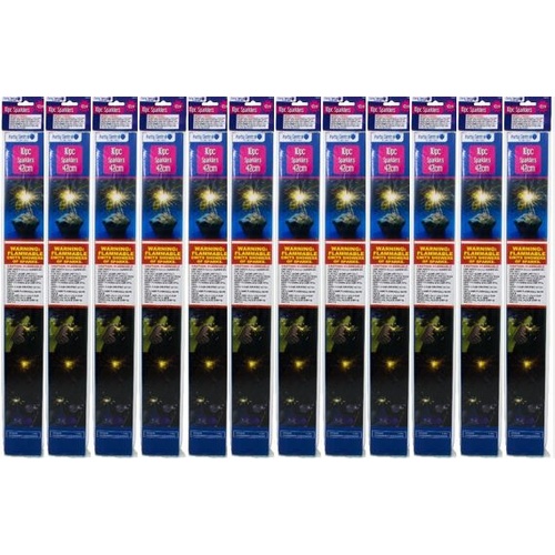 Meteor 120 Sparklers 40cm ( 12 x 10pk )