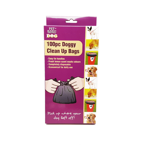 Pet Basic Original Doggy Clean Up Bags 100pc