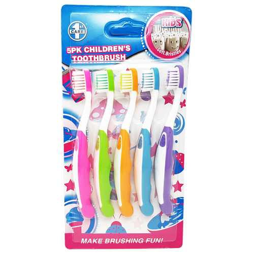 1st Care Children's Toothbrush 5pk