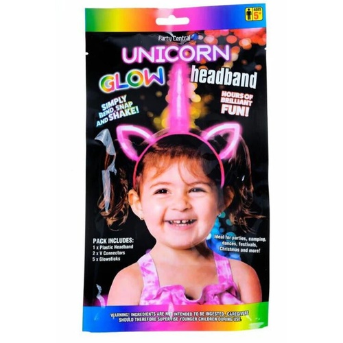 Unicorn Glow Headband 1PC