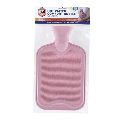 Hot Water Bottle Pastel 1.7L 32cm x 20cm 