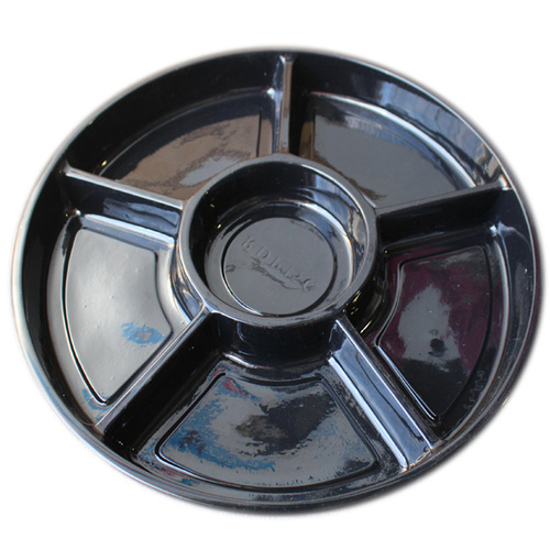 15 Inch 6 Compartment Round Platter