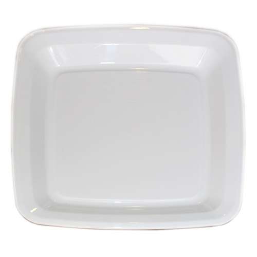 Anchor 16 Inch Square  Platter White