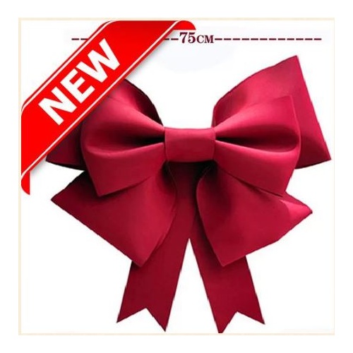 75CM Giant Red Bow 1PK