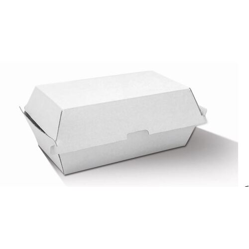 Snack Box White Corrugated 100PC (176x91x85) WPCB6