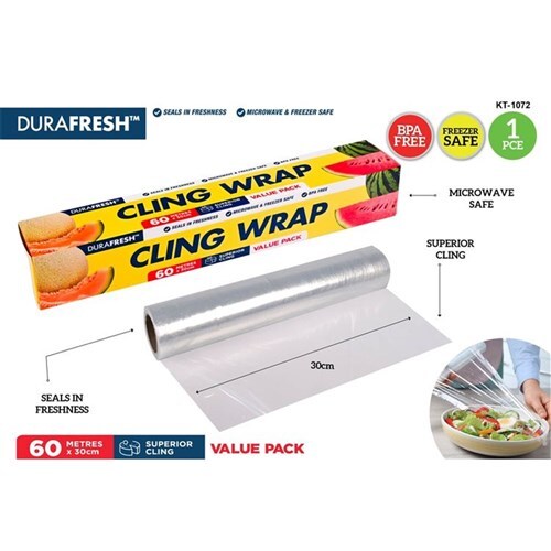 Durafresh Cling Wrap 60m x 30cm