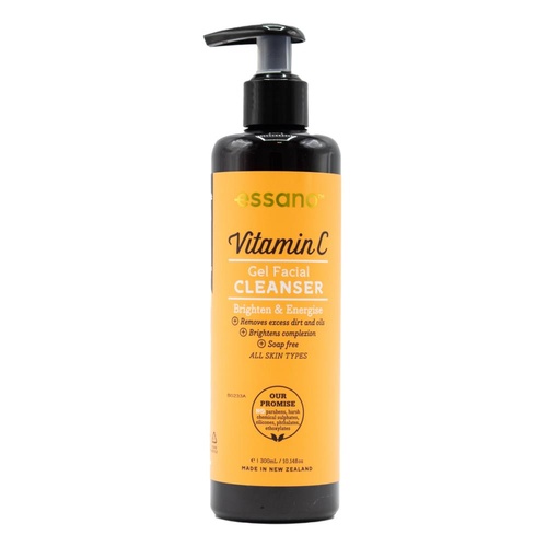 Essano Gel Facial Cleanser Vitamin C Brighten & Energise all Skin Types 300ml