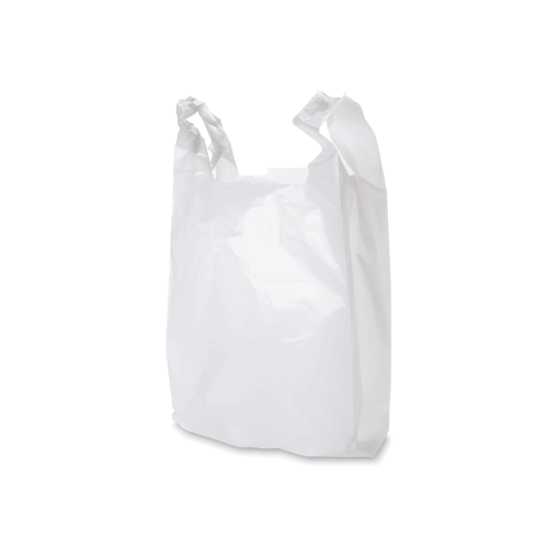 38MICS Small White Retail Bags Single Pack