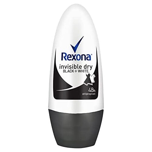 Rexona Anti-Perspirant Deodorant Roll-On Invisible Black + White 50ml