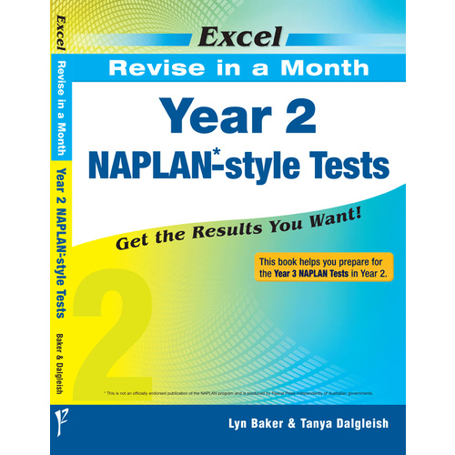 Excel Revise in a Month - Year 2 NAPLAN*-Style Tests