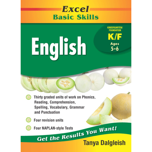 Excel Basic Skills Core Books: English Kindergarten/Foundation