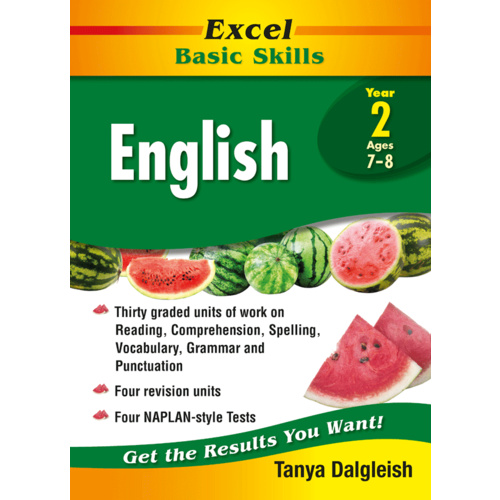 Excel Basic Skills Core Books: English Year 2