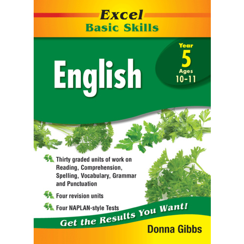 Excel Basic Skills Core Books: English Year 5