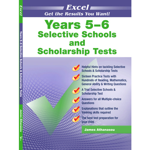 Excel Test Skills - Selective Schools and Scholarships Tests Years 5-6