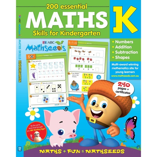 ABC Mathseeds Maths Skills for Kindergarten