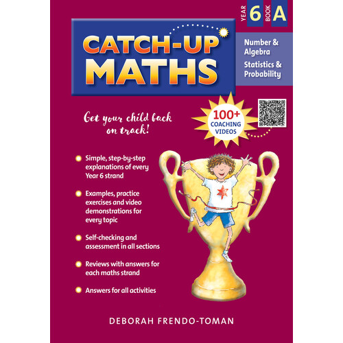 Catch-Up Maths Number & Algebra Statistics & Probability Year 6 Book A