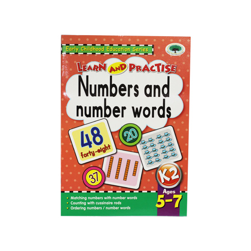 Learn & Practise Numbers & Number Words K2 Ages 5-7