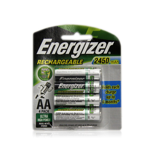 Energizer Rechargeable Battery Size AA 4pk