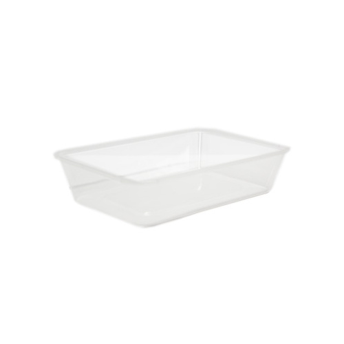 500ml Takeaway Container Rectangle  50pcs With Lids
